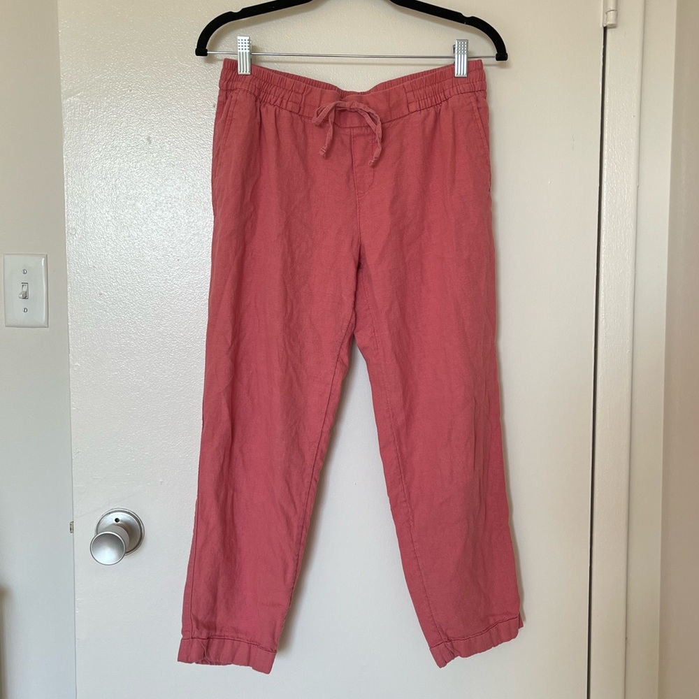 Vintage Pink linen pants